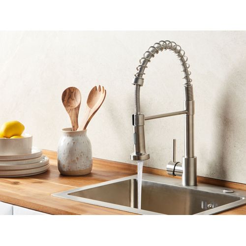 Robinet De Cuisine À Ressort Maihue Argenté