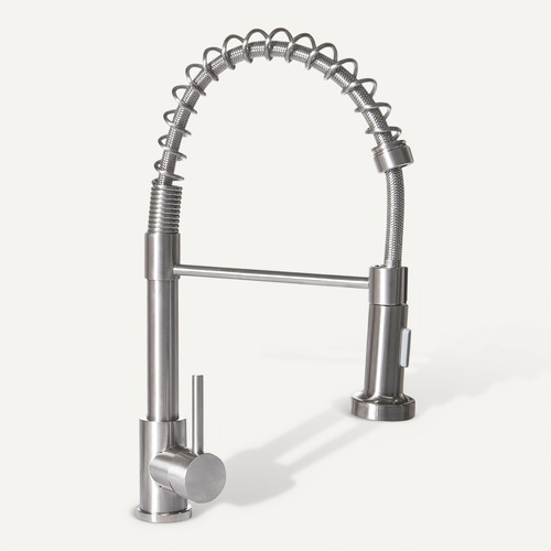 Robinet De Cuisine À Ressort Maihue Argenté