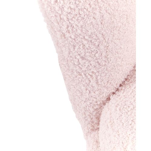 Fauteuil Pour Enfants Halby Bouclé Rose Pastel