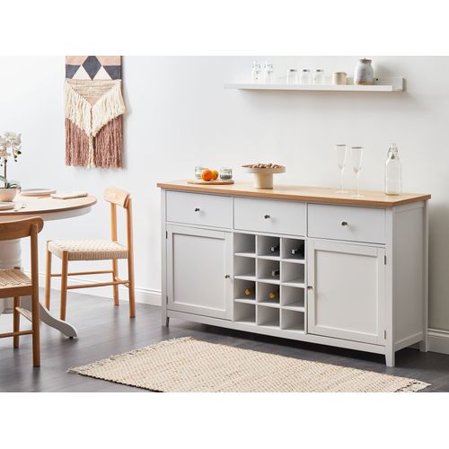 Buffet de cuisine Lucaston Blanc