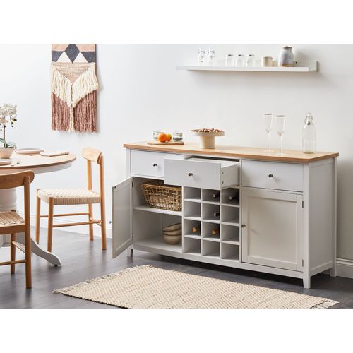 Buffet de cuisine Lucaston Blanc