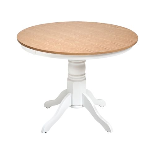 Table De Repas Akron Frêne Clair 100 Cm 100 Cm Bois