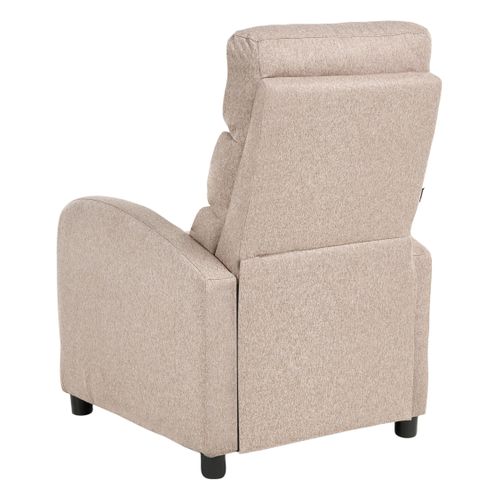 Fauteuil Inclinable Otus Tissu Taupe