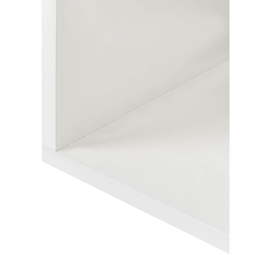 Bibliothèque 8 étagères Fontas 180 Cm Blanc
