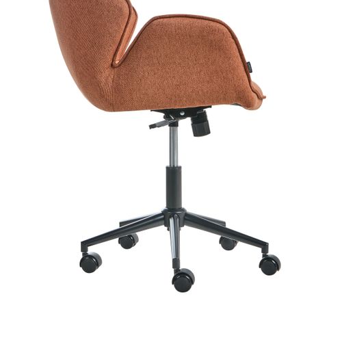 Chaise De Bureau Belmar Tissu Orange
