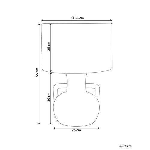 Lampe à Poser Renard Corde En Papier Naturel