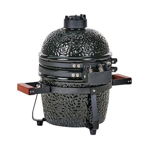 Mini Barbecue Au Charbon De Bois Kamado Céramique Noir