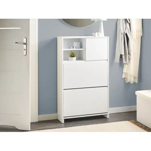 Meuble à Chaussures Cobar Blanc