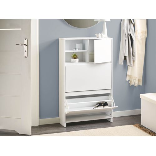 Meuble à Chaussures Cobar Blanc