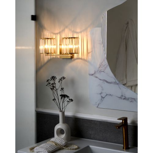 Lampe Murale Lourido Métal Doré