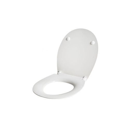 Abattant Wc Putumayo Mince Fermeture Douce Duroplast Blanc