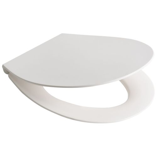 Abattant Wc Putumayo Mince Fermeture Douce Duroplast Blanc
