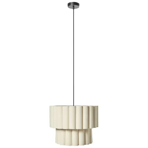 Lampe Suspension Belessa Lin Beige Clair