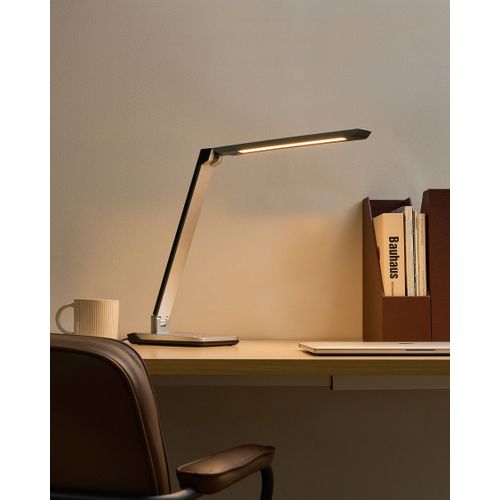 Lampe De Bureau LED Pictor Avec Variateur Argenté