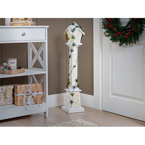 Décoration De Noël LED Lummene Lampadaires 80 Cm Blanc