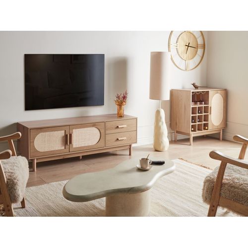 Meuble TV Costello Marron Clair
