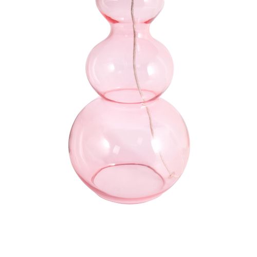 Lampe À Poser Sengwa Verre Rose