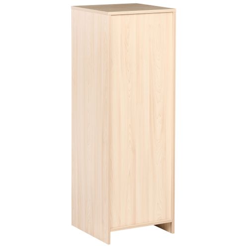 Bibliothèque 3 étagères Zehna 117 Cm Marron Clair