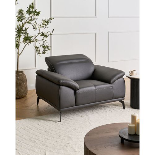 Fauteuil Vejen Tissu Noir