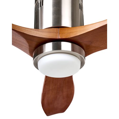 Ventilateur De Plafond Avec Lampe Piaye Avec Télécommande LED Marron