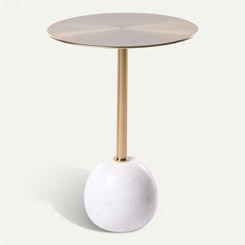Table D'appoint Oahe Métal Doré