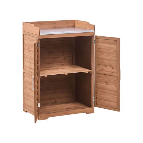 Table De Rempotage Tereville 67 Cm 100 Cm Bois De Sapin Marron