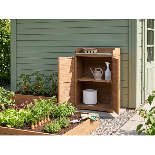 Table De Rempotage Tereville 67 Cm 100 Cm Bois De Sapin Marron