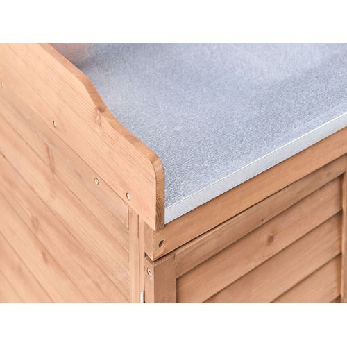 Table De Rempotage Tereville 67 Cm 100 Cm Bois De Sapin Marron