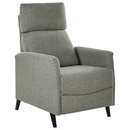 Fauteuil Inclinable Selvik Repose-pieds Inclus Tissu Vert Clair