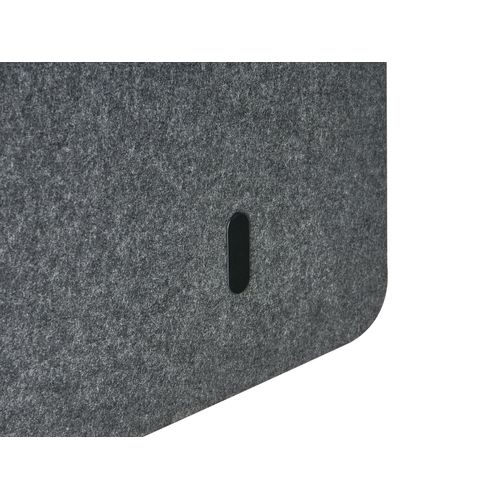 Cloison Amovible De Bureau Foldy Gris Foncé