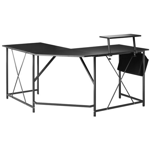 Table De Bureau Tacony Noir 180 Cm 140 Cm