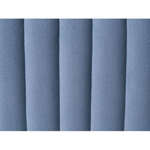 Repose-pied Utah Velours Bleu