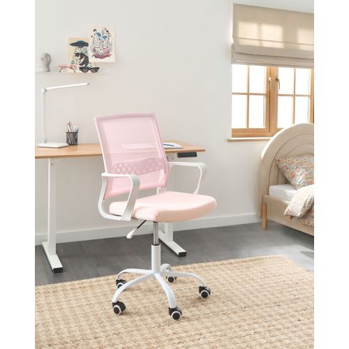 Chaise De Bureau Ease Rose Pastel