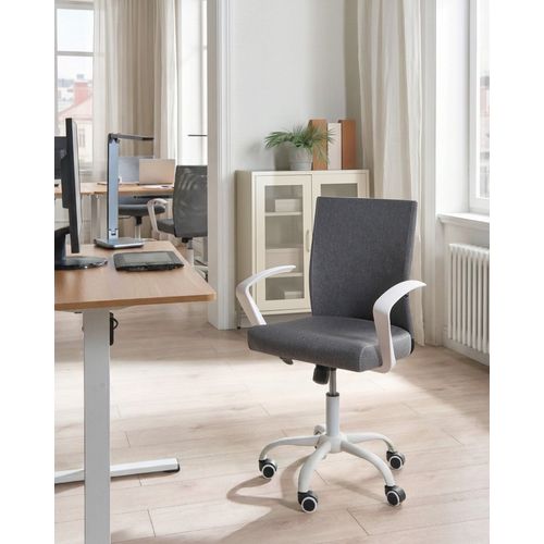 Chaise De Bureau Modra Gris Foncé