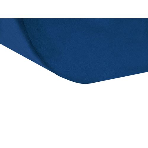 Pouf Arcadia Velours Bleu Marine