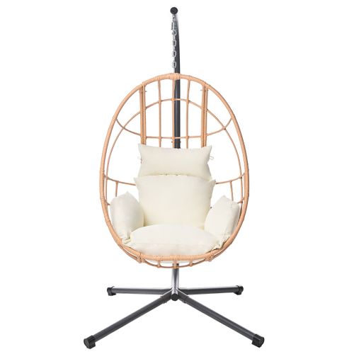 Fauteuil Suspendu Avec Support Malcesine Métal Naturel