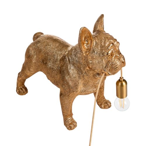 Lampe à Poser Chien Baxter Doré