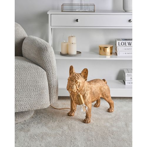 Lampe à Poser Chien Baxter Doré