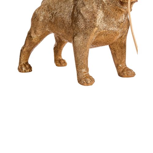 Lampe à Poser Chien Baxter Doré