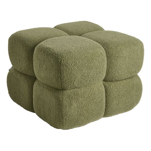 Pouf Caliente Bouclé Vert