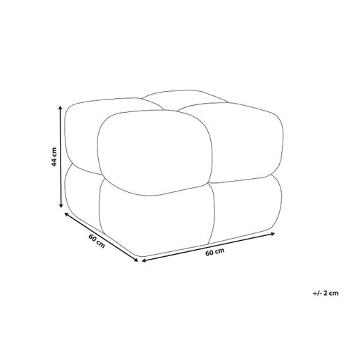 Pouf Caliente Bouclé Vert