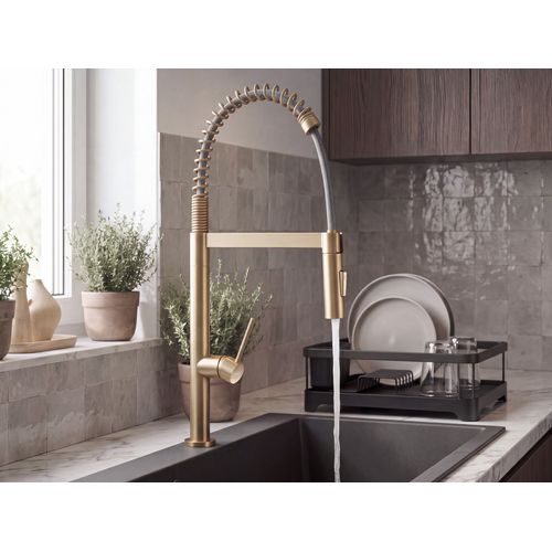 Robinet De Cuisine À Ressort Atcama Doré