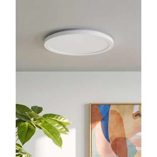Plafonnier À LED Velora Avec Télécommande Avec Variateur Blanc