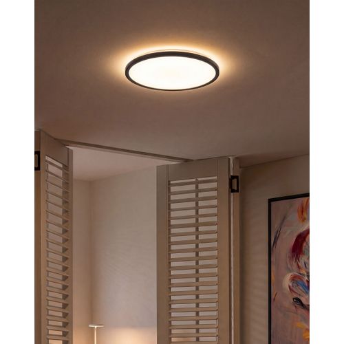 Plafonnier À LED Velora Avec Télécommande Avec Variateur Noir