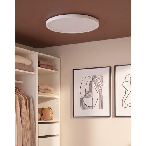 Plafonnier À LED Velora Avec Télécommande Avec Variateur Blanc