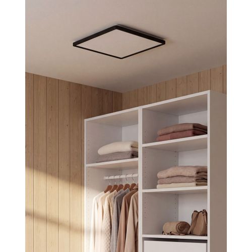 Plafonnier À LED Cereon Avec Télécommande Avec Variateur Noir