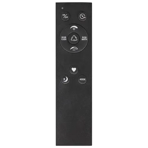 Plafonnier À LED Cereon Avec Télécommande Avec Variateur Noir