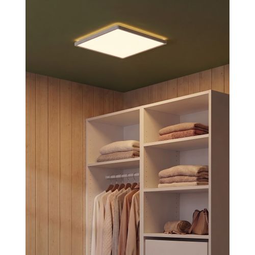 Plafonnier À LED Cereon Avec Télécommande Avec Variateur Blanc