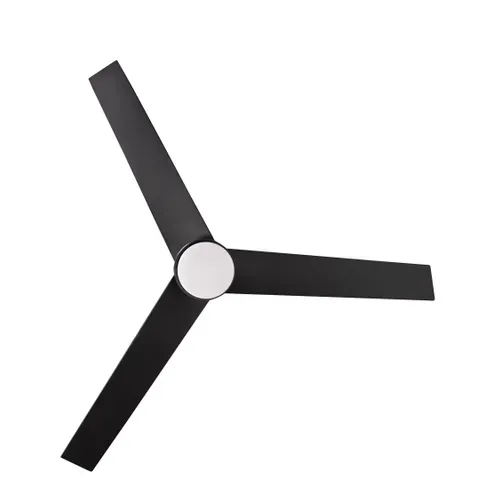 Ventilateur De Plafond Avec Lampe Trout Avec Télécommande LED Noir