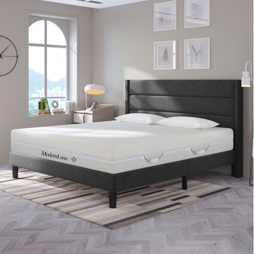Matelas Mousse Froide 160x200 Cm LUNEVIA - 7 Zones épaisseur 20cm Fermeté H2/h3